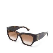 Cartier Brun/Havana solglasögon, mångsidiga och stiliga Brown, Dam