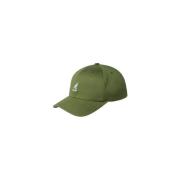 Kangol Wool Flexfit Baseball Cap Green, Unisex