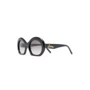 Loewe Lw40077I 01B Sunglasses Black, Dam