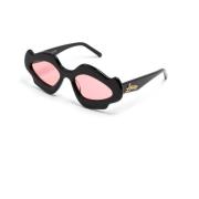 Loewe Lw40109U 01Y Sunglasses Black, Dam