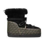 Michael Kors Svarta Zelda Ankelboots Black, Dam