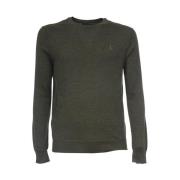 Polo Ralph Lauren Italiensk Ull Crewneck Tröja Green, Herr