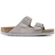 Birkenstock Arizona Sliders Gray, Herr