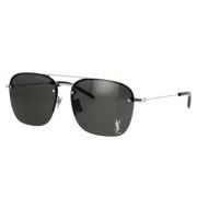 Saint Laurent Saint Laurent SL 309 M 006 Solglasögon Gray, Herr