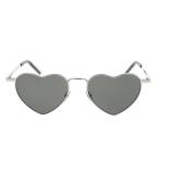 Saint Laurent Stilfulla Glasögon Gray, Unisex