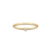 Julie Sandlau Elegant Finesse Clear Ring White, Dam