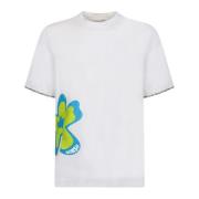 Bonsai Herr T-shirt med grafiskt tryck White, Herr