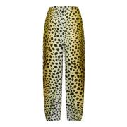 The Attico Wide Trousers Yellow, Dam