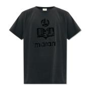 Isabel Marant ‘Zafferh’ T-shirt Black, Herr