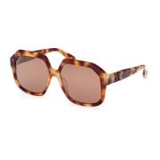 Max Mara Solglasögon, Stil Mm0056 Emme12 Brown, Dam