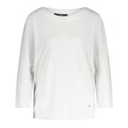 Windsor Skjorta med 3/4-ärmar, bekväm passform White, Dam