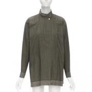 Issey Miyake Pre-owned Pre-owned Bomull toppar Green, Dam