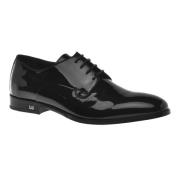 Baldinini Black calfLeather lace-ups Black, Herr