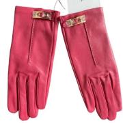 Hermès Vintage Pre-owned Läder handskar Red, Unisex