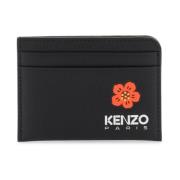 Kenzo Boke Flower Läderkorthållare Black, Herr