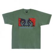 Obey End of the World Heavyweight Tee Green, Herr
