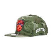 Mitchell & Ness NBA Camo Fitted Cap Green, Herr