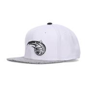 Mitchell & Ness NBA Cement Top Snapback Keps White, Herr