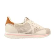 Munich Sky Statement Sneakers Beige, Dam