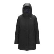 K-Way Sophie Medium Marmot Jacka Black, Dam