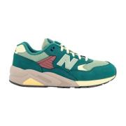 New Balance Gröna Sneakers med Lädermonogram Green, Herr