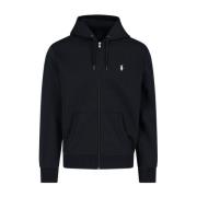 Ralph Lauren Snygg Zip-tröja för Män Black, Herr