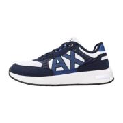 Armani Exchange Xux090 Xv276 Sneaker - Stiligt Komfort Blue, Herr