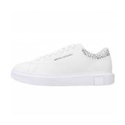 Armani Exchange Snygga Herrsneakers White, Herr