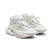 Balmain Chunky Unicorn Sneakers med Gummisula White, Dam