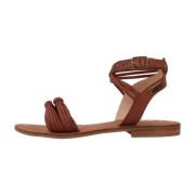 Les Tropeziennes Flat Sandals Brown, Dam