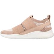 Clarks Stiliga Slip-On Sneakers för Kvinnor Beige, Dam