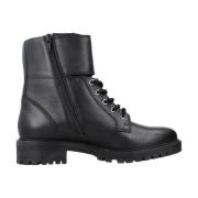 Geox Lace-up Boots Black, Dam