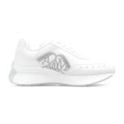 Alexander McQueen Sneakers med logotyp White, Dam
