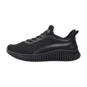 Skechers Trendiga GEO Sneakers för Kvinnor Black, Dam