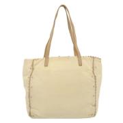 Prada Vintage Pre-owned Tyg prada-vskor Beige, Dam