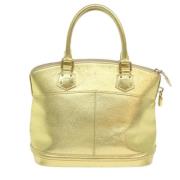 Louis Vuitton Vintage Pre-owned Läder louis-vuitton-vskor Yellow, Dam