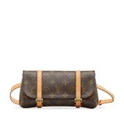 Louis Vuitton Vintage Pre-owned Canvas louis-vuitton-vskor Brown, Dam