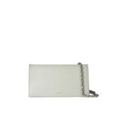 Jil Sander Sea Foam Chain Crossbody Väska Green, Dam