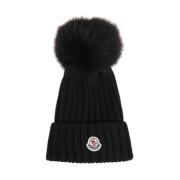 Moncler Pompom MÃ¶ssa Black, Dam