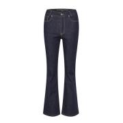 My Essential Wardrobe Dekota 148 High Bootcut Jeans Blue, Dam
