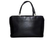 Versace Pre-owned Pre-owned Läder handvskor Black, Dam