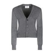 Ami Paris Grå Ami de Coeur Cardigan Gray, Dam