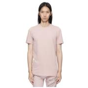Rick Owens Ekologisk Bomull T-Shirt Pink, Herr
