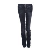 Dolce & Gabbana Pre-owned Tight-fit jeans Black, Dam