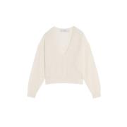 IRO V-neck Knitwear Beige, Dam