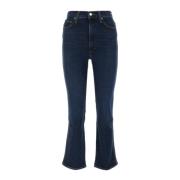 Agolde Kliska Denim Jeans Blue, Dam