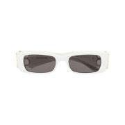 Balenciaga Stiliga solglasögon för kvinnor White, Dam