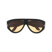 Tom Ford Vintage-inspirerade solglasögon Black, Unisex