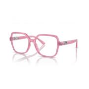 Dolce & Gabbana DG CrossedLarge Glasögonbågar Pink, Dam