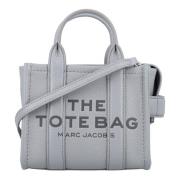 Marc Jacobs Micro Tote Läder Väska Gray, Dam